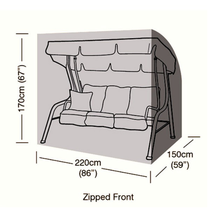 Preserver - 3 Seater Swing Seat Cover - 220cm