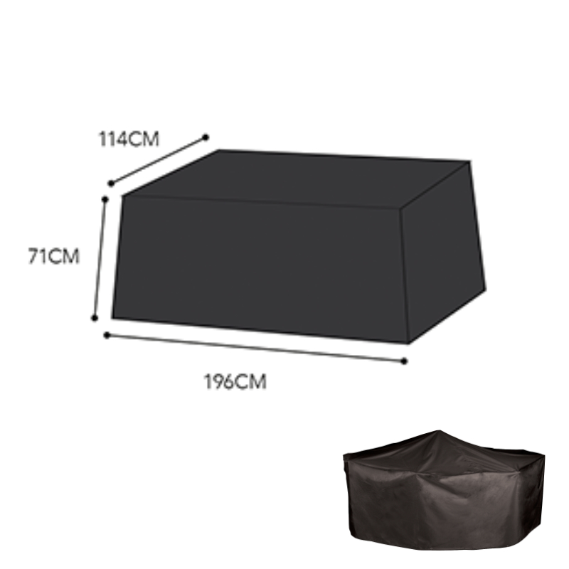 Classic Protector 5000 Rectangular Table Cover 8 Seat Green