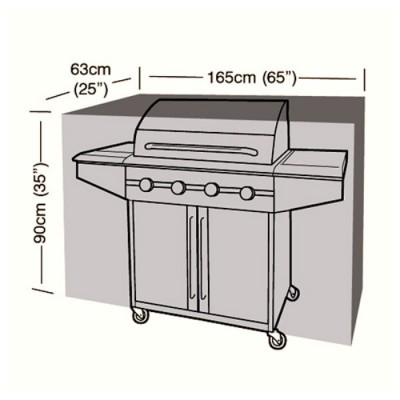 Deluxe - Ex Large Classic BBQ Cover - 165cm