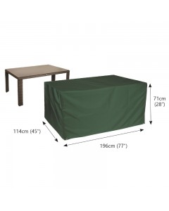 Classic Protector 6000 Rectangular Table Cover - 8 Seat - Green