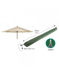 Classic Protector 6000 Extra Large Parasol Cover With Zip - Green