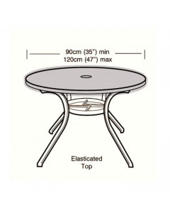 Deluxe - 4/6 Seater Circular Table Top Cover - 90cm