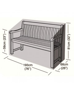 Deluxe - 3/4 Seater Bench Seat Cover - 193cm