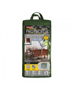 Ultimate Protector Rectangular Patio Set Cover - 4 Seat - Green