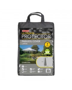 Ultimate Protector Parasol Cover - Large - Charcoal