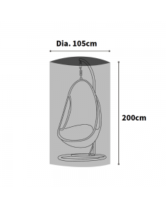 Ultimate Protector Hanging Chair Cover - Medium - Charcoal