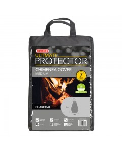 Ultimate Protector Medium Chimenea Cover - Charcoal