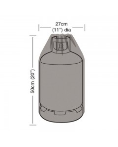 Premium Super Tough 7kg Gas Bottle Cover - Black