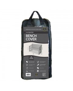 Premium Super Tough 3-4 Seater Bench Cover - Black