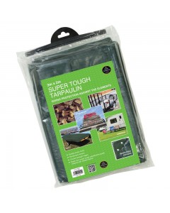 Super Tough Tarpaulin - 3m x 2m