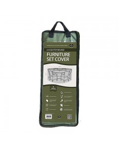 Premium Super Tough 6-8 Seater Round Furniture Set Cover - Green