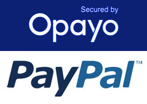 Opayo and Paypal logos