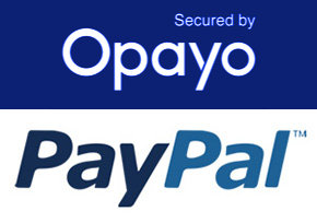 Opayo and Paypal logos